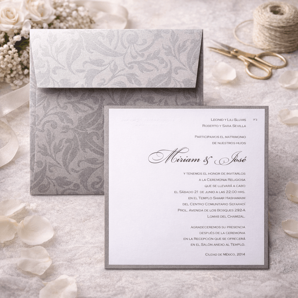 Invitaciones diseñadas para emocionar a tus invitados