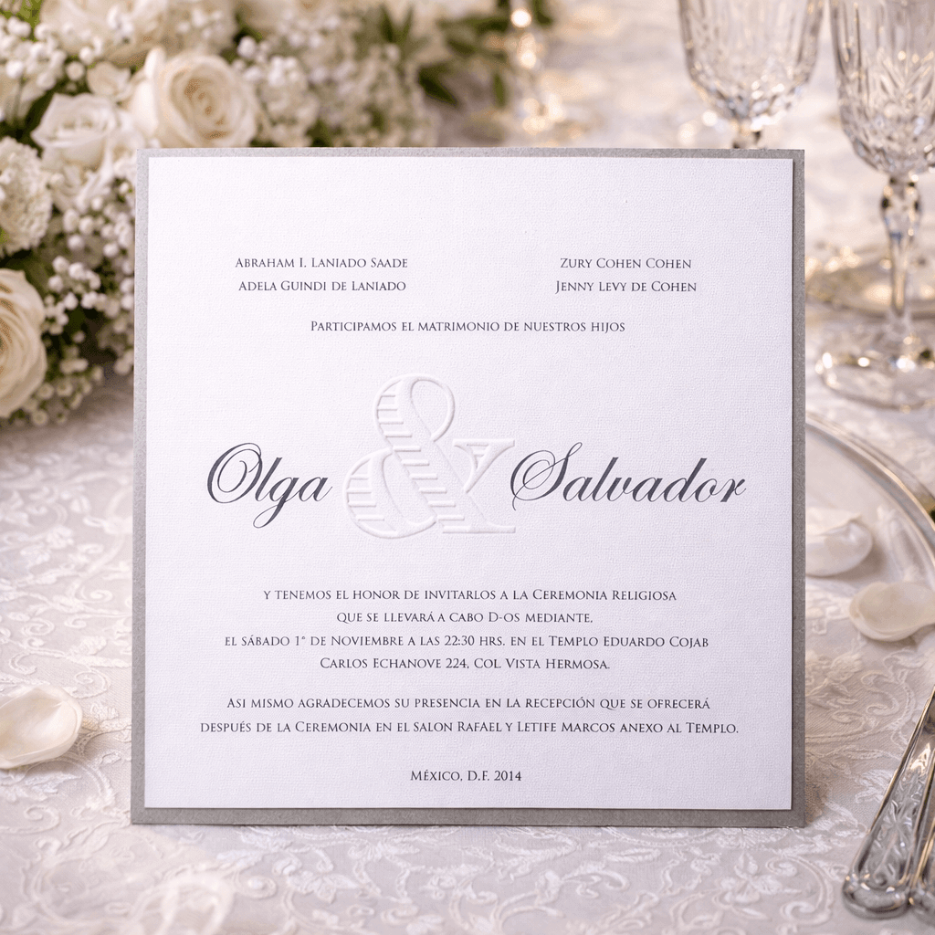 Invitaciones diseñadas para emocionar a tus invitados