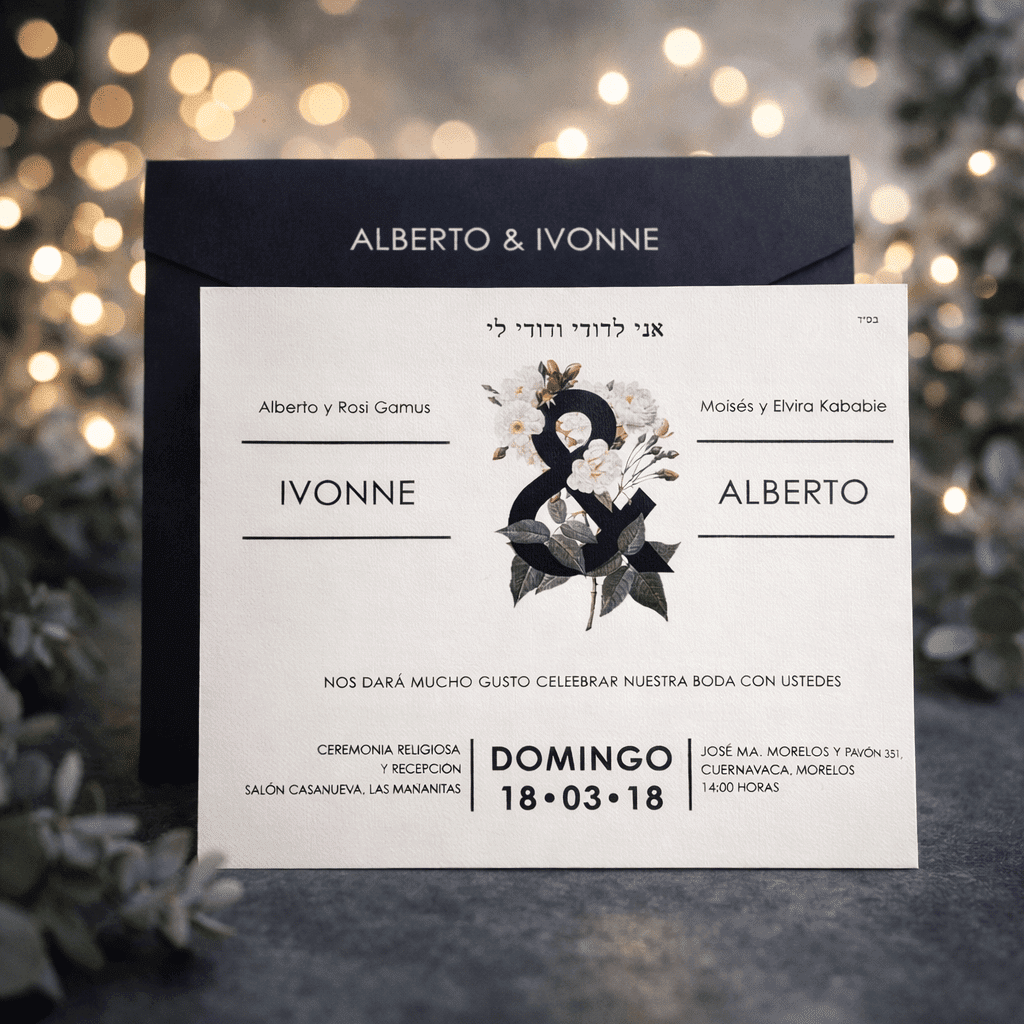 Invitaciones diseñadas para emocionar a tus invitados